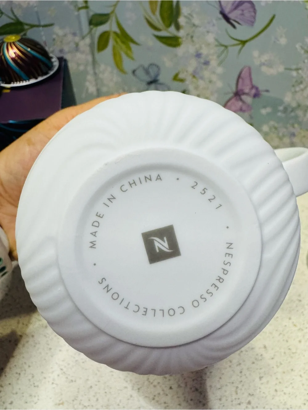 Nespresso 2025 Festival coffee ☕️ mug + 2 Free 🆓 pods